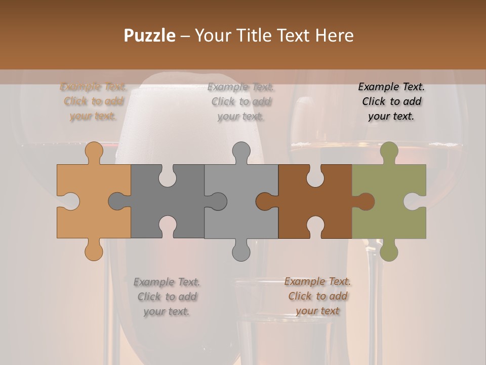 Still Bar Various PowerPoint Template