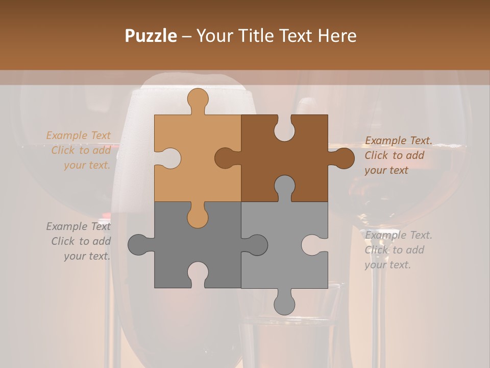 Still Bar Various PowerPoint Template
