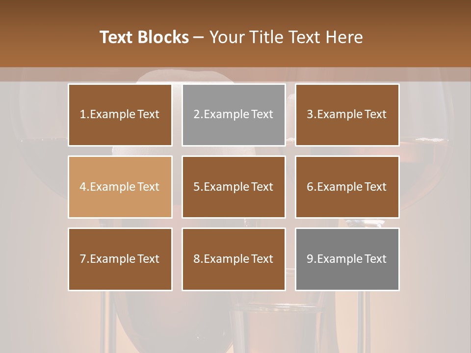 Still Bar Various PowerPoint Template