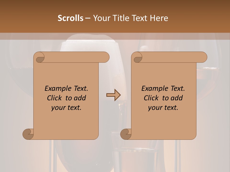 Still Bar Various PowerPoint Template
