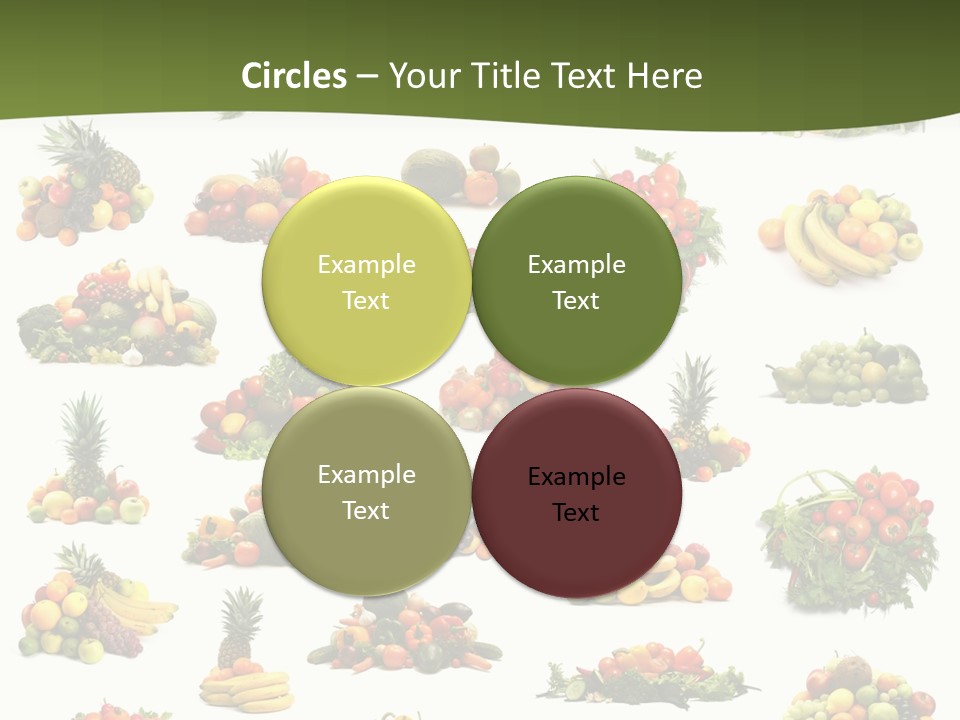 Melon Nutrition Onion PowerPoint Template