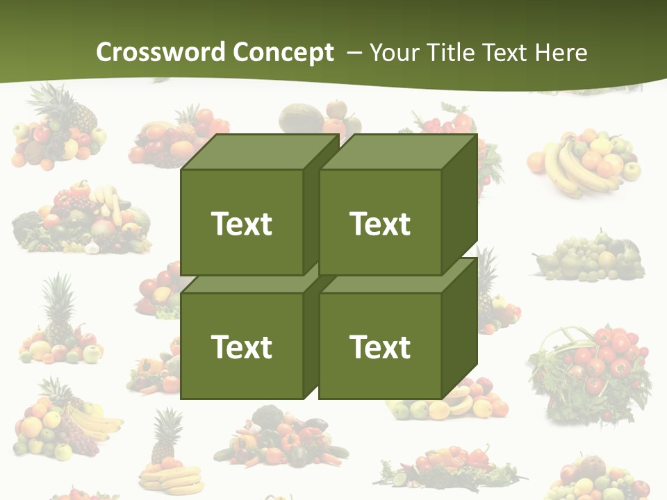 Melon Nutrition Onion PowerPoint Template