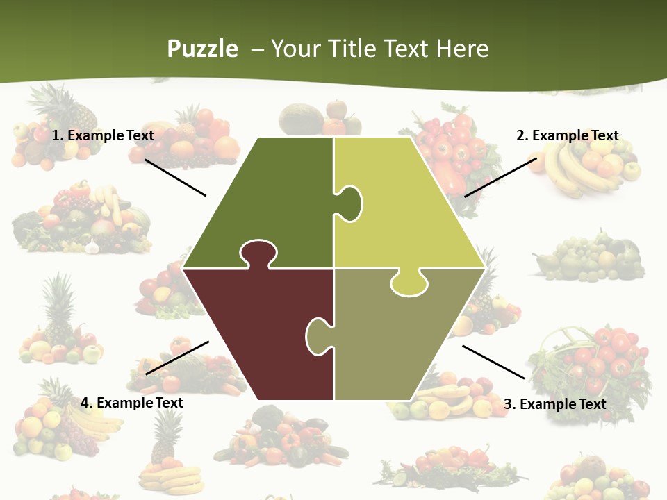 Melon Nutrition Onion PowerPoint Template