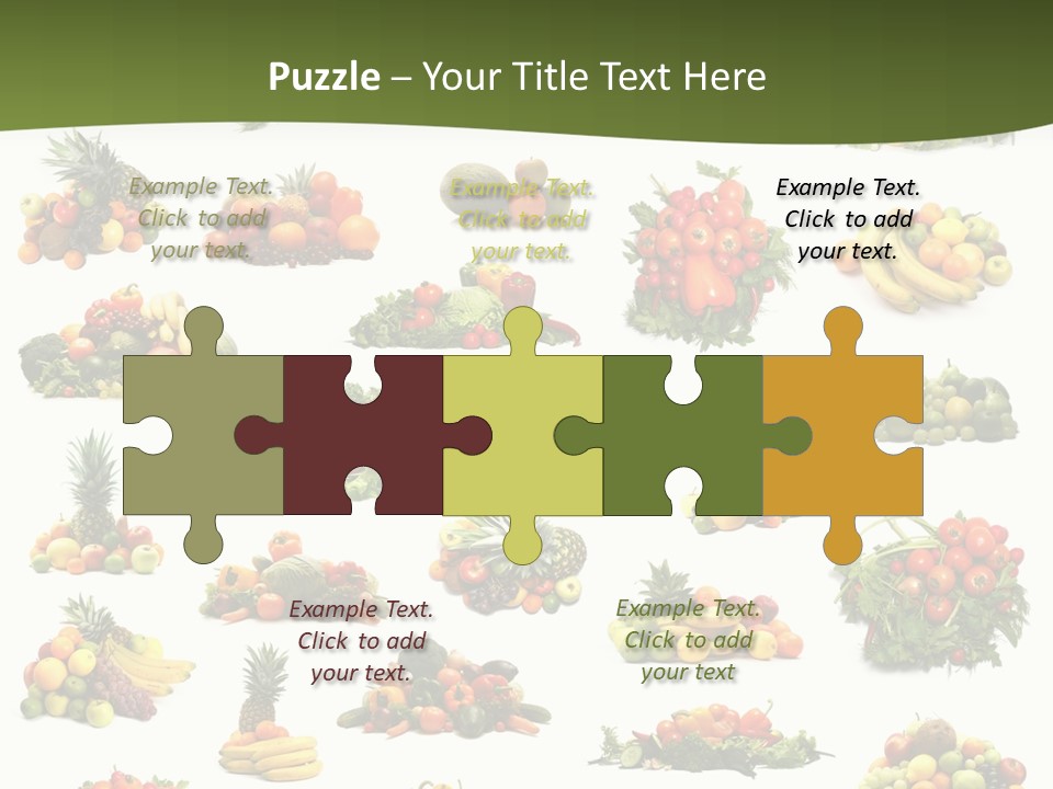 Melon Nutrition Onion PowerPoint Template