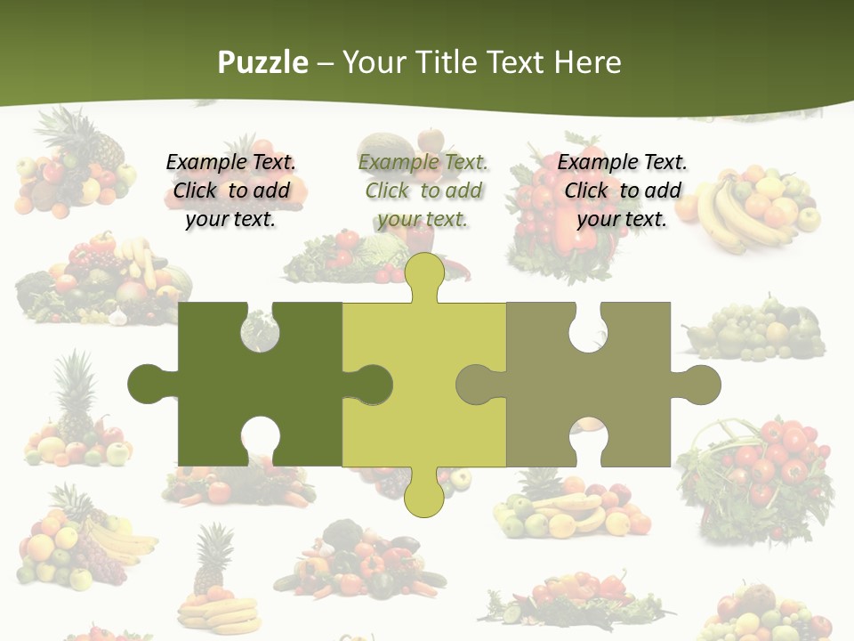 Melon Nutrition Onion PowerPoint Template