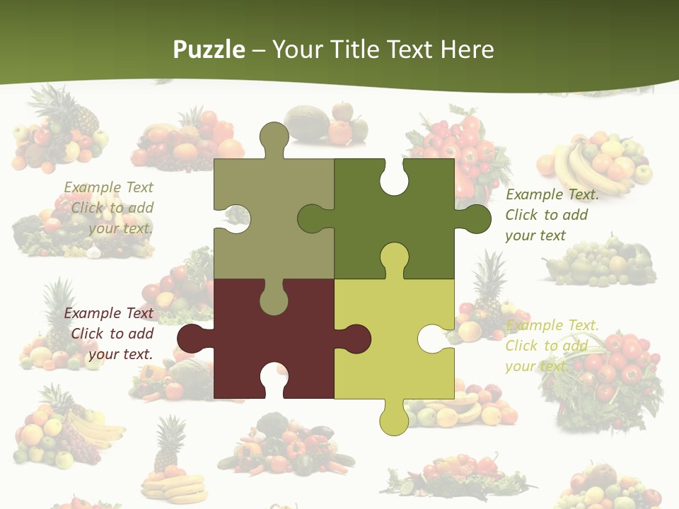 Melon Nutrition Onion PowerPoint Template