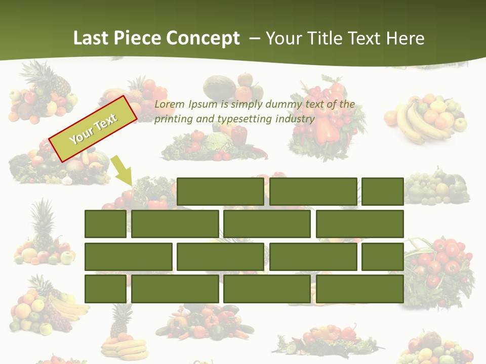 Melon Nutrition Onion PowerPoint Template