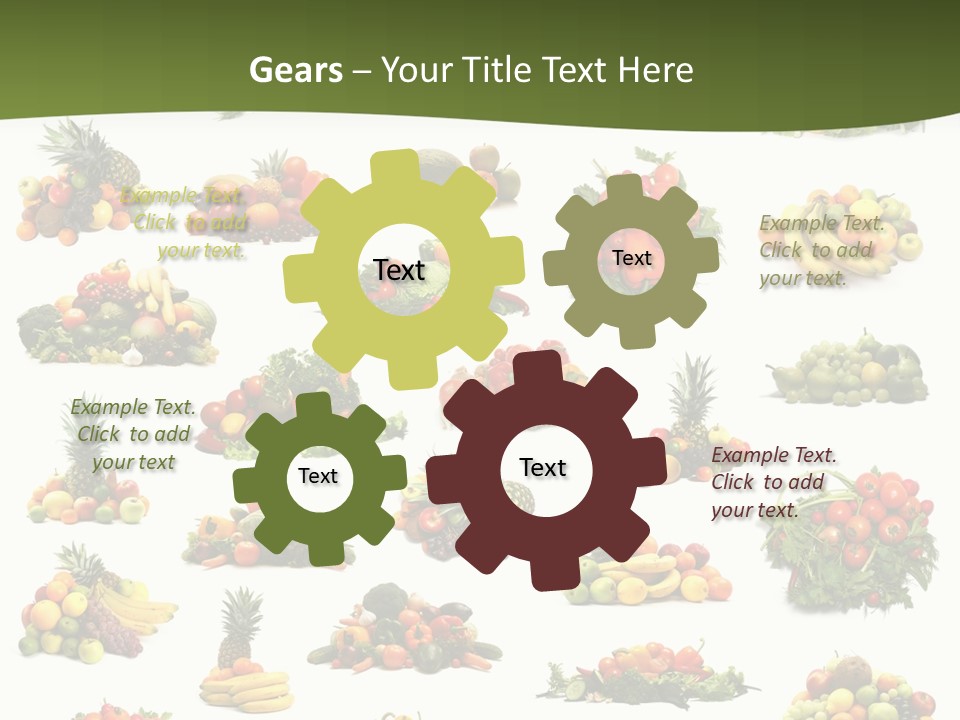 Melon Nutrition Onion PowerPoint Template