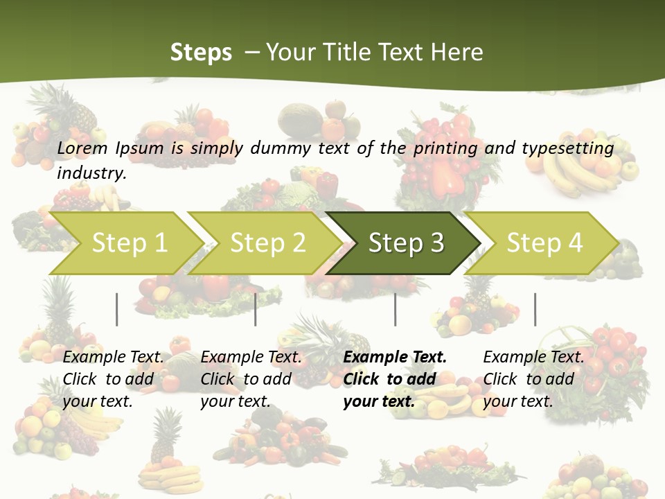 Melon Nutrition Onion PowerPoint Template