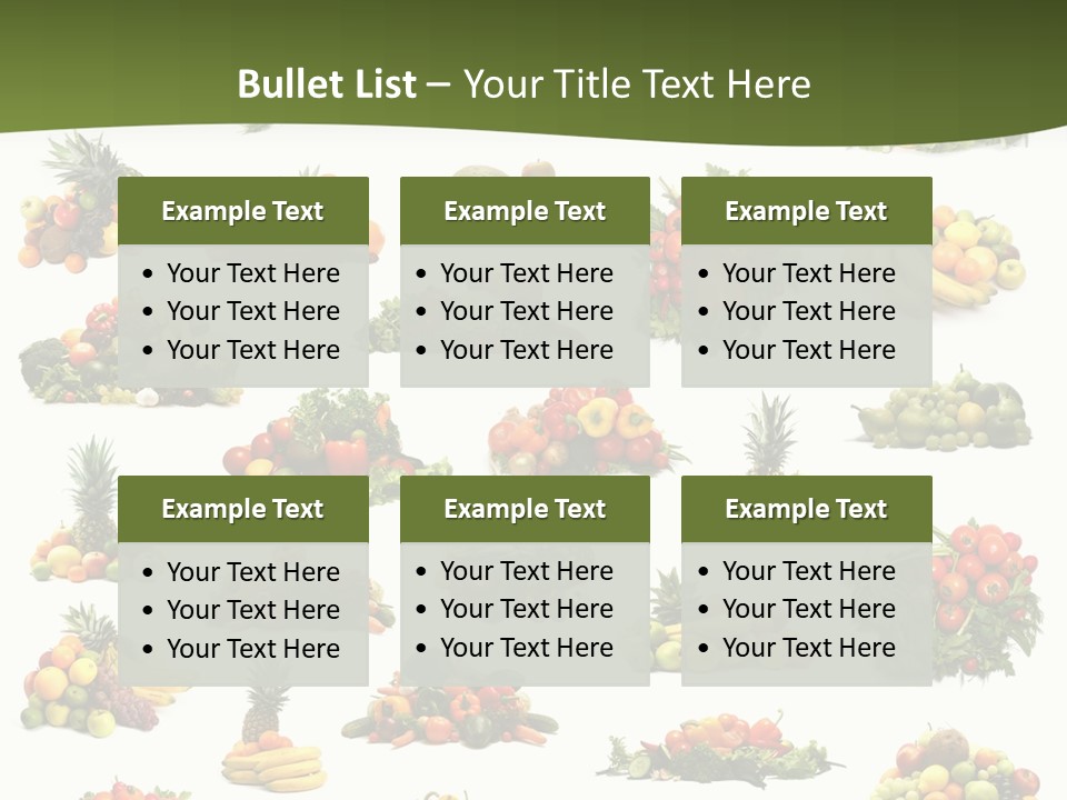 Melon Nutrition Onion PowerPoint Template