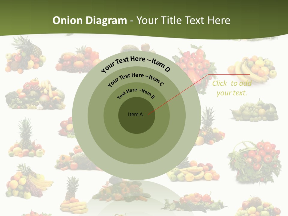 Melon Nutrition Onion PowerPoint Template