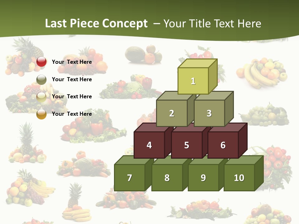 Melon Nutrition Onion PowerPoint Template