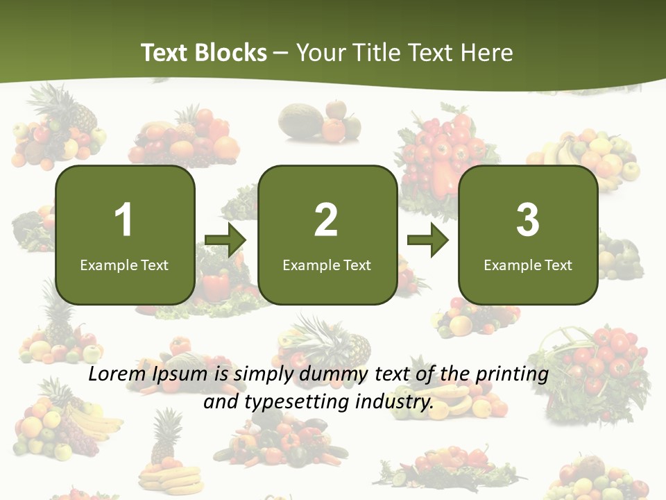 Melon Nutrition Onion PowerPoint Template