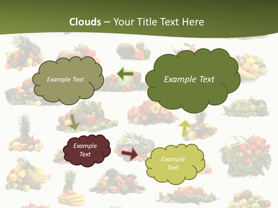 Melon Nutrition Onion PowerPoint Template