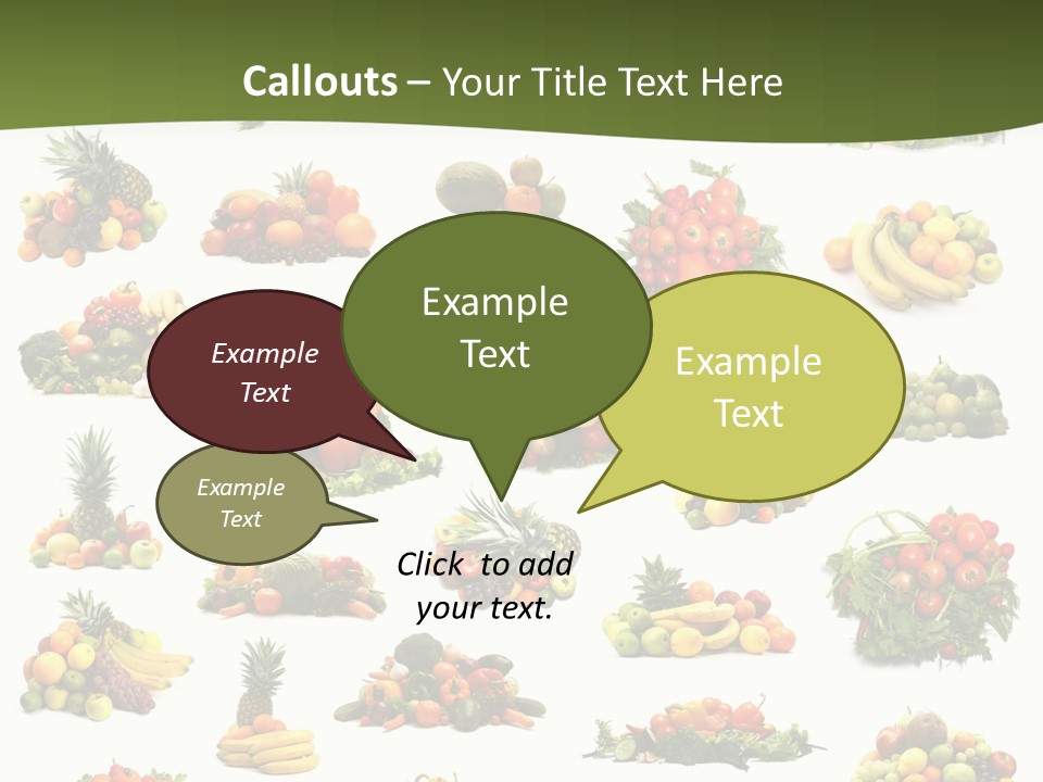 Melon Nutrition Onion PowerPoint Template