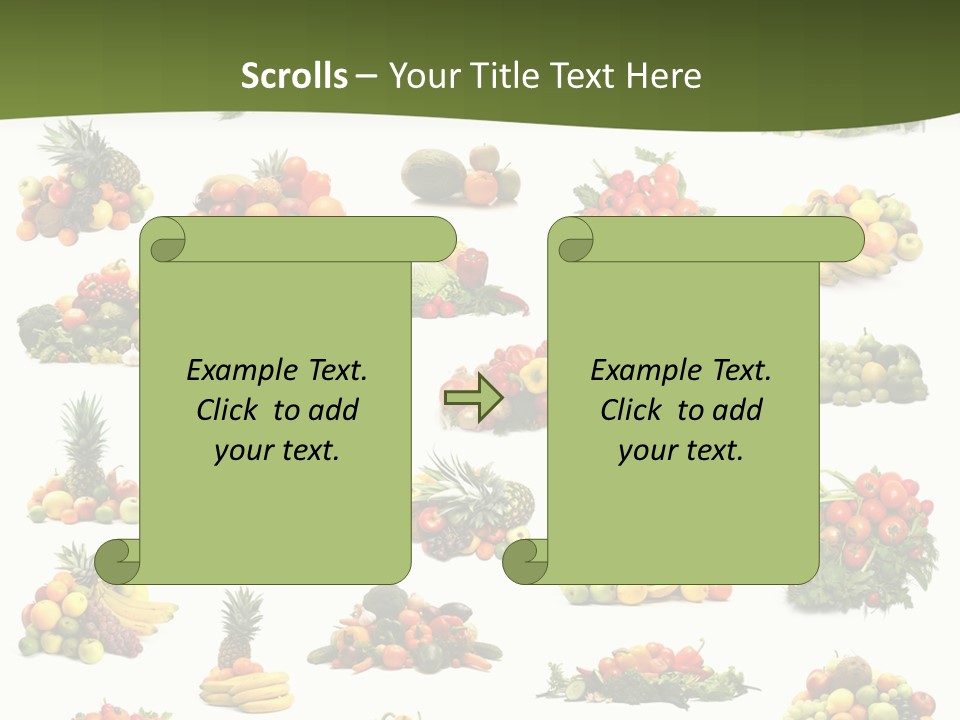 Melon Nutrition Onion PowerPoint Template