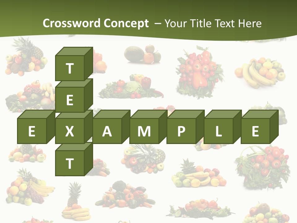 Melon Nutrition Onion PowerPoint Template