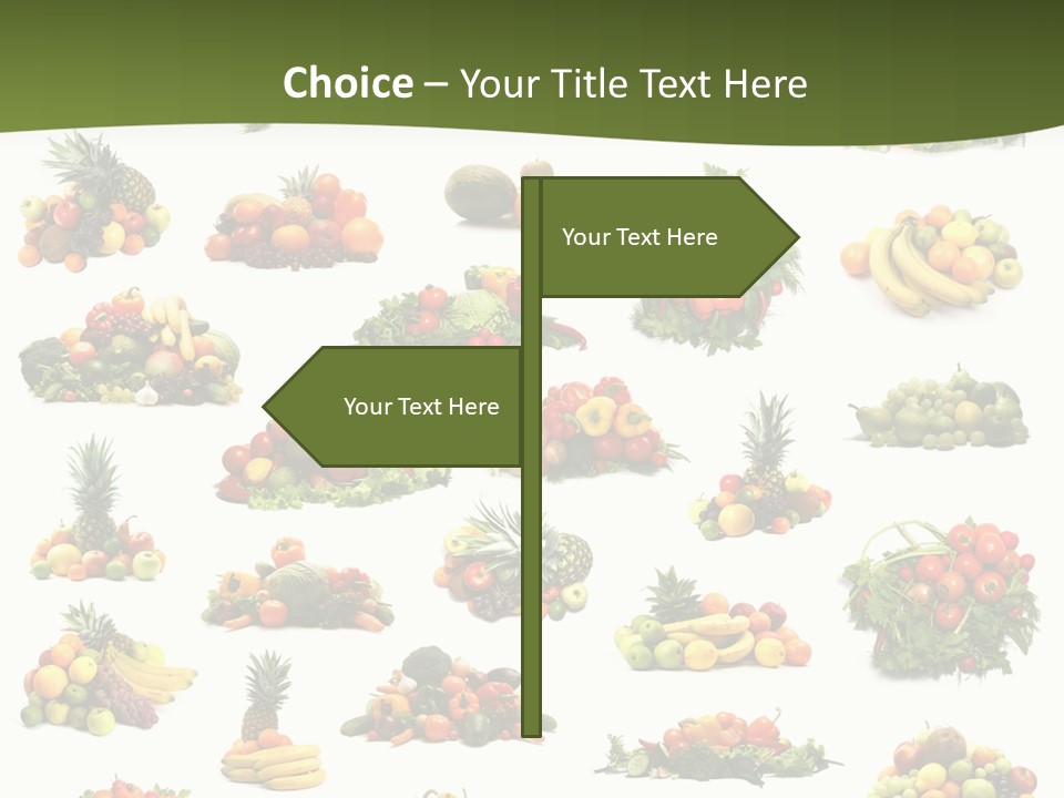 Melon Nutrition Onion PowerPoint Template