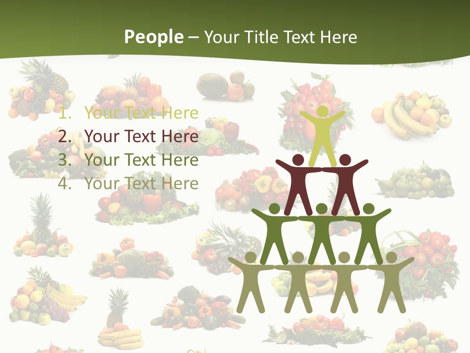 Melon Nutrition Onion PowerPoint Template