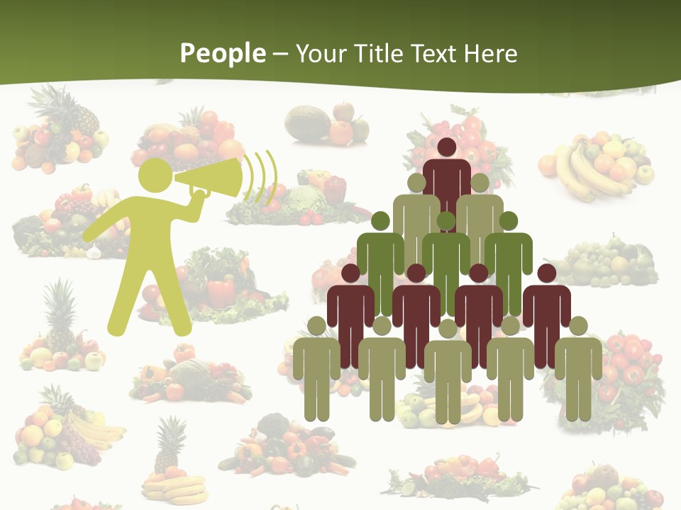 Melon Nutrition Onion PowerPoint Template