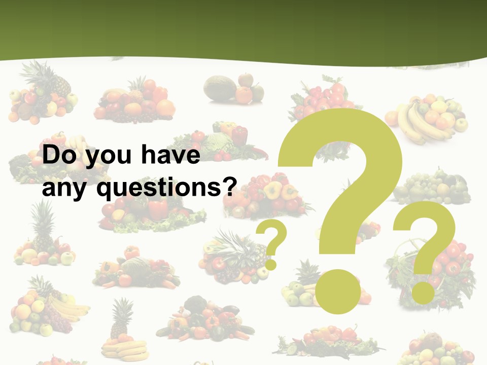 Melon Nutrition Onion PowerPoint Template