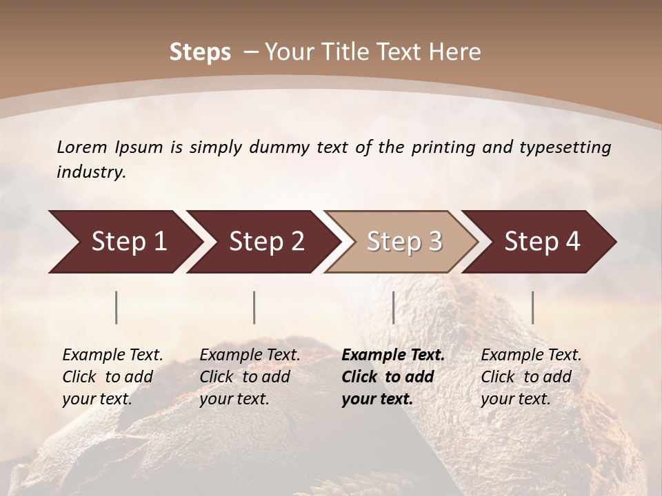 Trategy Li Ten Character PowerPoint Template