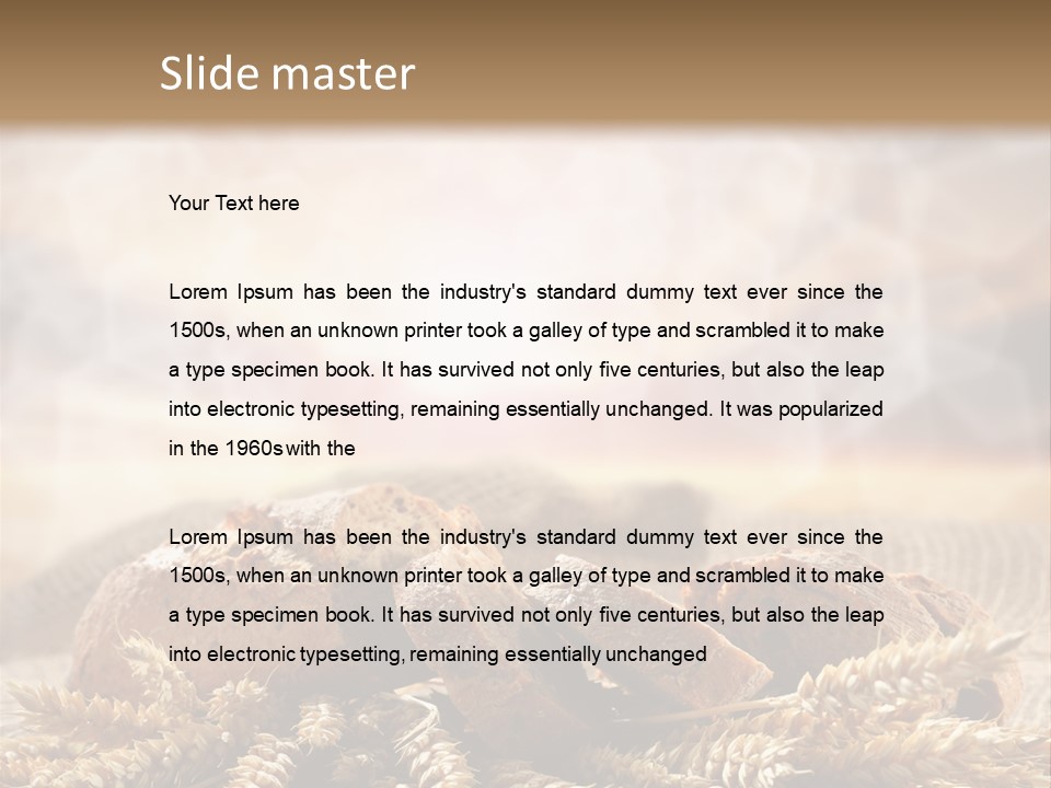 Room Figure Human PowerPoint Template