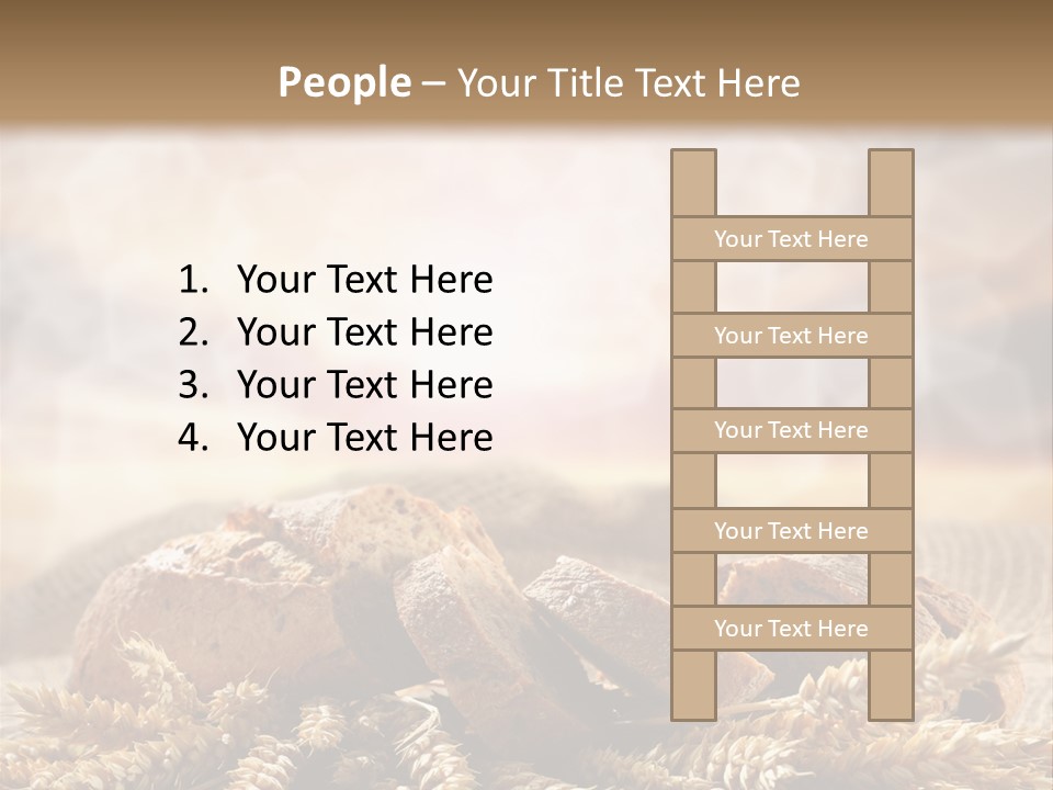 Room Figure Human PowerPoint Template