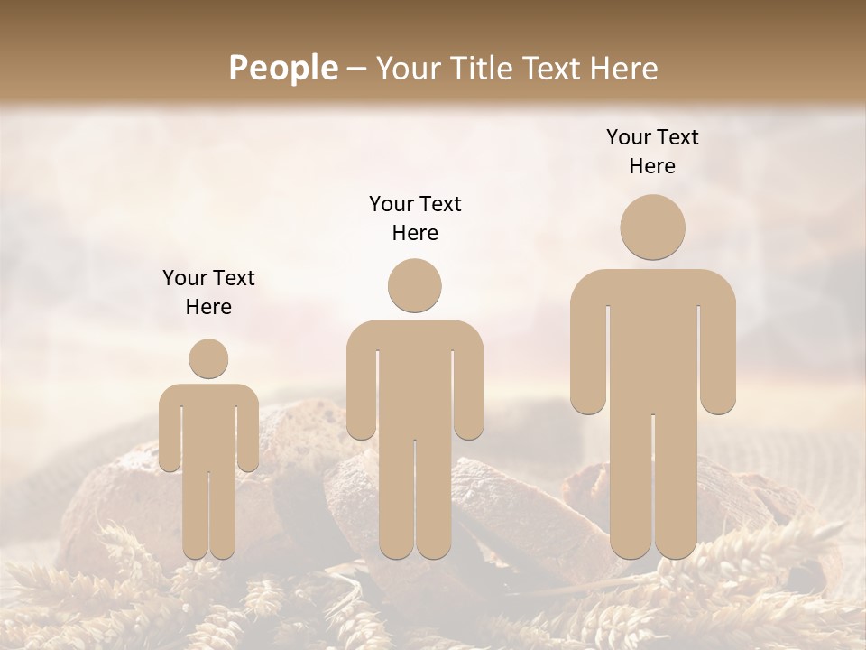 Room Figure Human PowerPoint Template