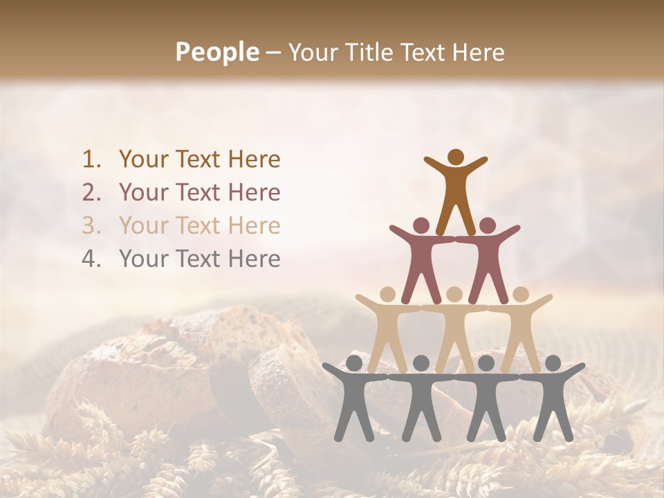 Room Figure Human PowerPoint Template