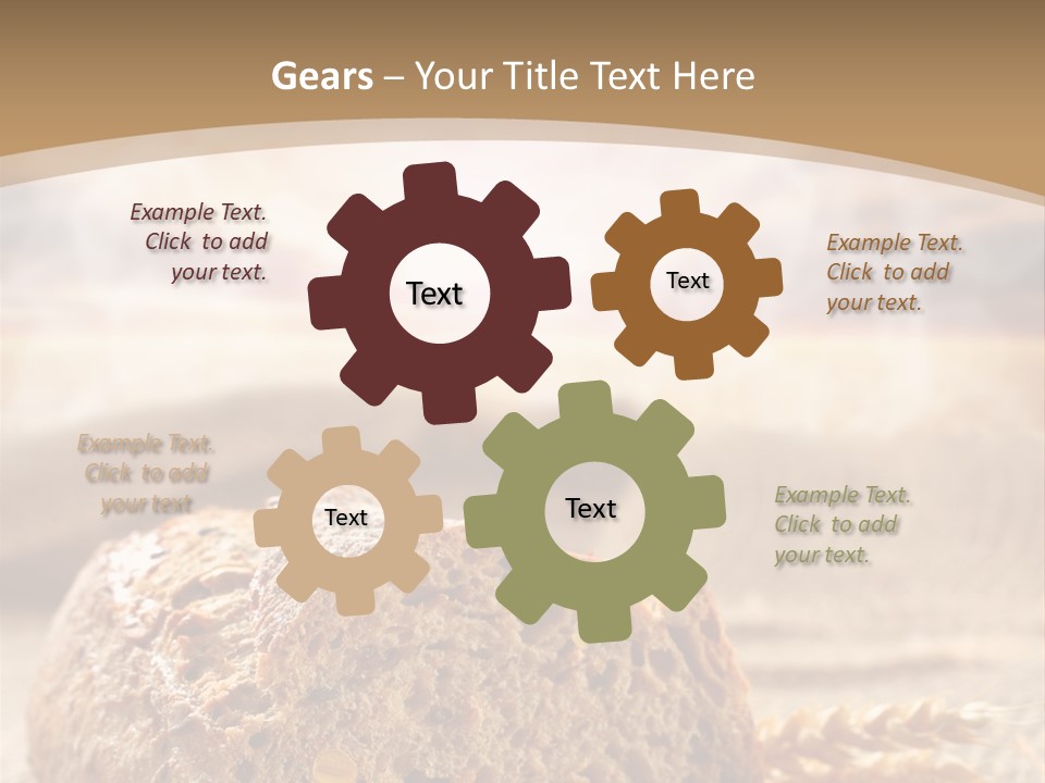 Humorou Toon Teamwork PowerPoint Template