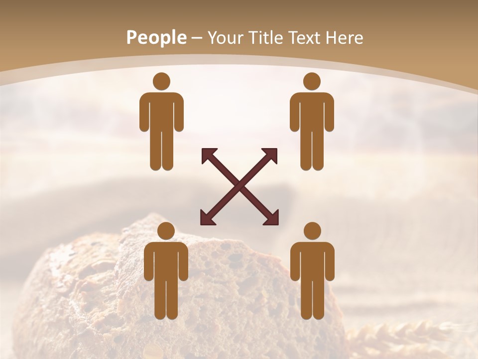 Humorou Toon Teamwork PowerPoint Template