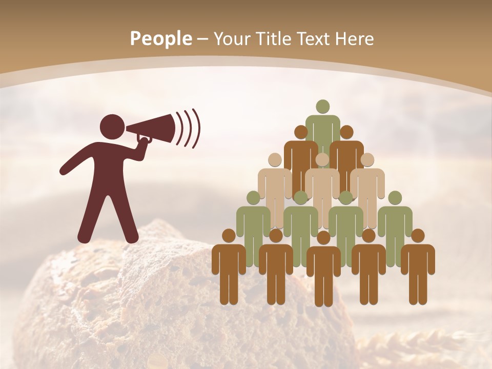 Humorou Toon Teamwork PowerPoint Template