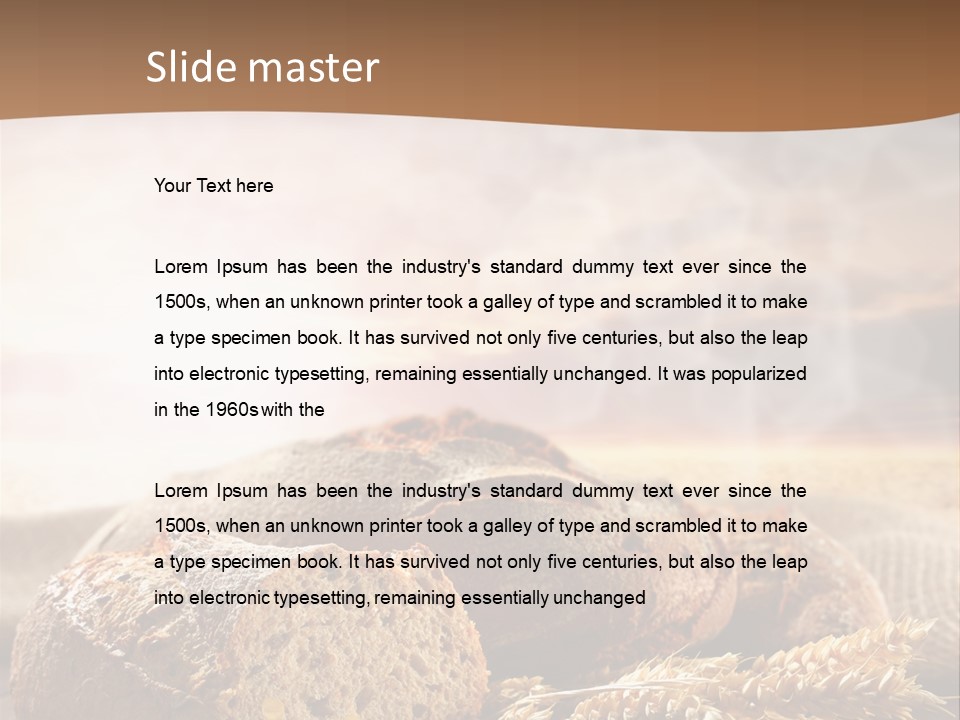 Conference Chair Corporate PowerPoint Template