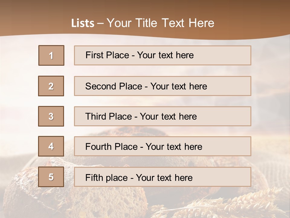 Conference Chair Corporate PowerPoint Template