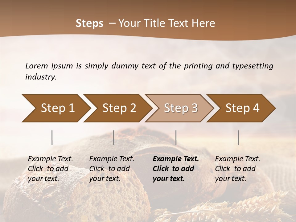 Conference Chair Corporate PowerPoint Template