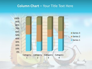 Hurricane Pineapple Beverage PowerPoint Template