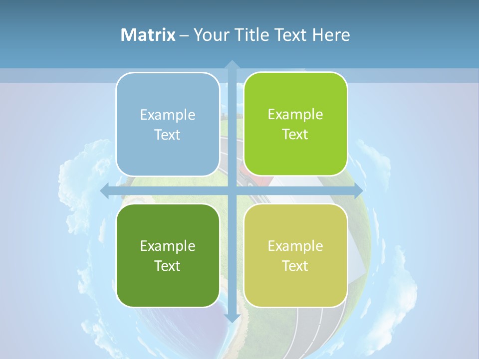 Planet Blue Summer PowerPoint Template