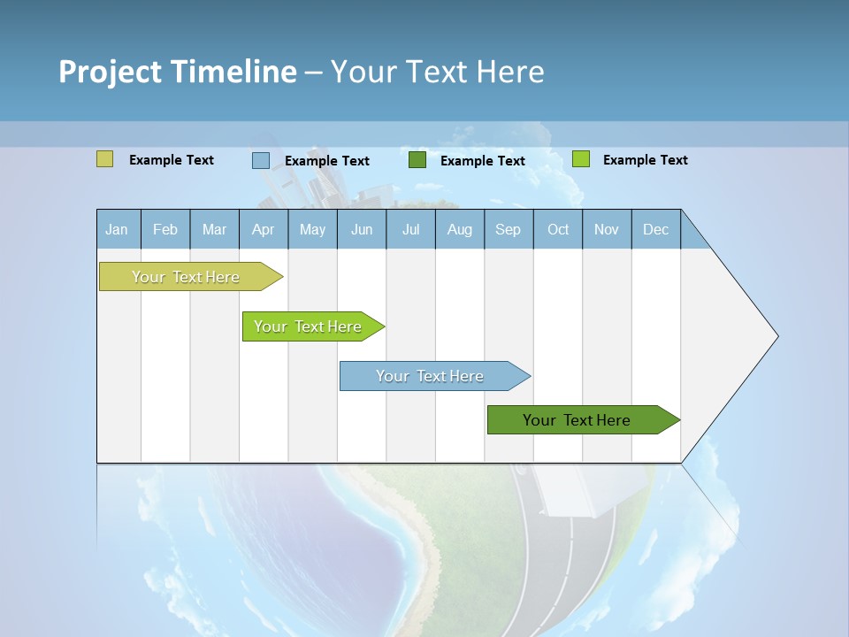 Planet Blue Summer PowerPoint Template