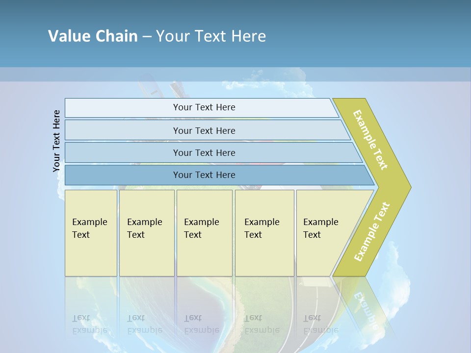 Planet Blue Summer PowerPoint Template