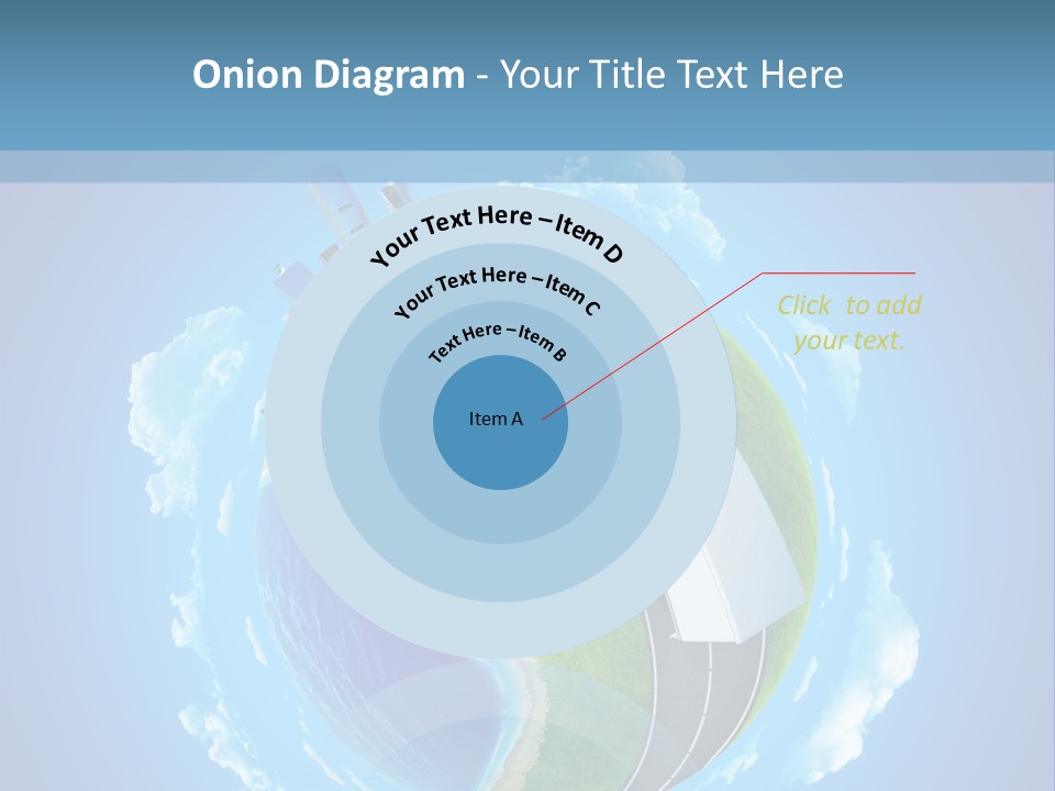 Planet Blue Summer PowerPoint Template