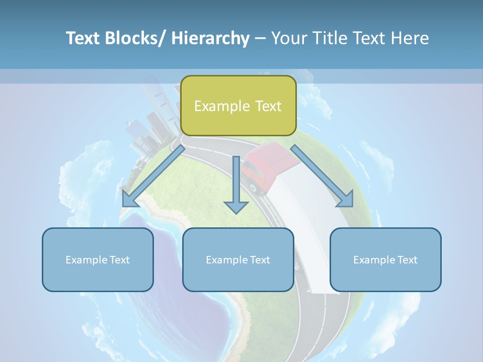 Planet Blue Summer PowerPoint Template
