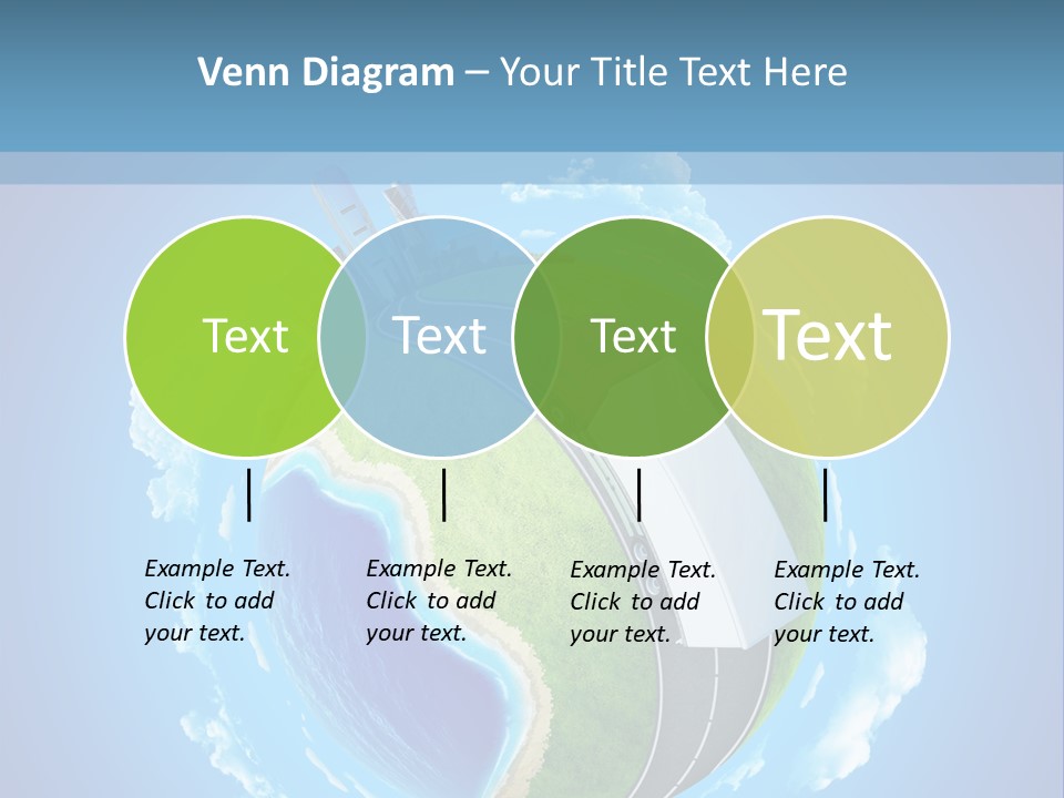 Planet Blue Summer PowerPoint Template