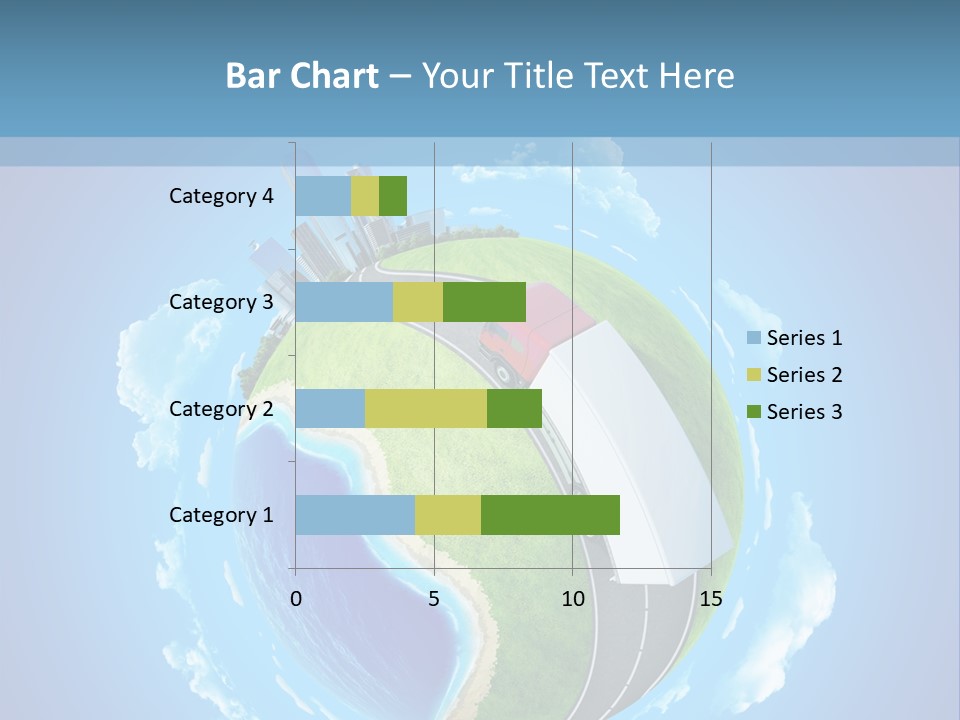 Planet Blue Summer PowerPoint Template