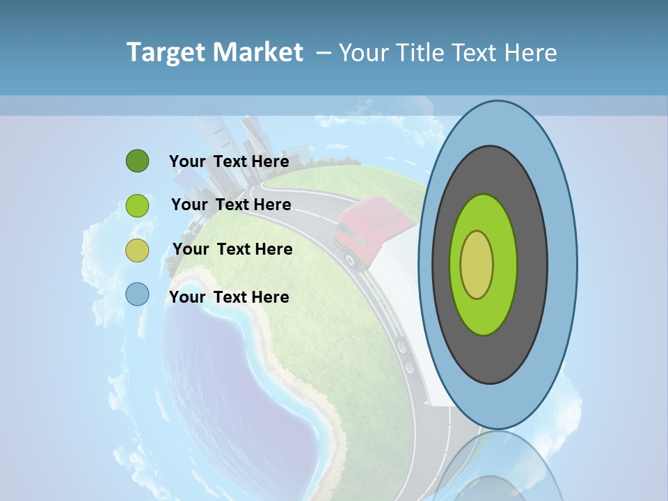 Planet Blue Summer PowerPoint Template