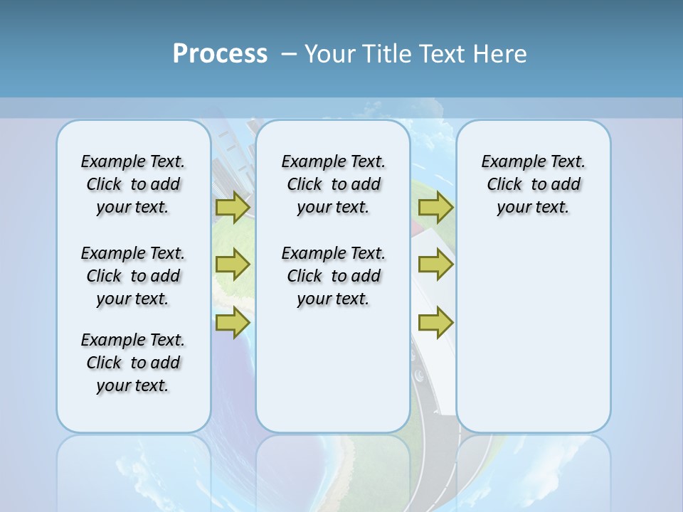 Planet Blue Summer PowerPoint Template