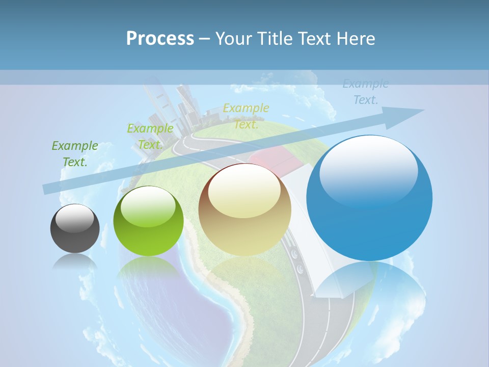 Planet Blue Summer PowerPoint Template