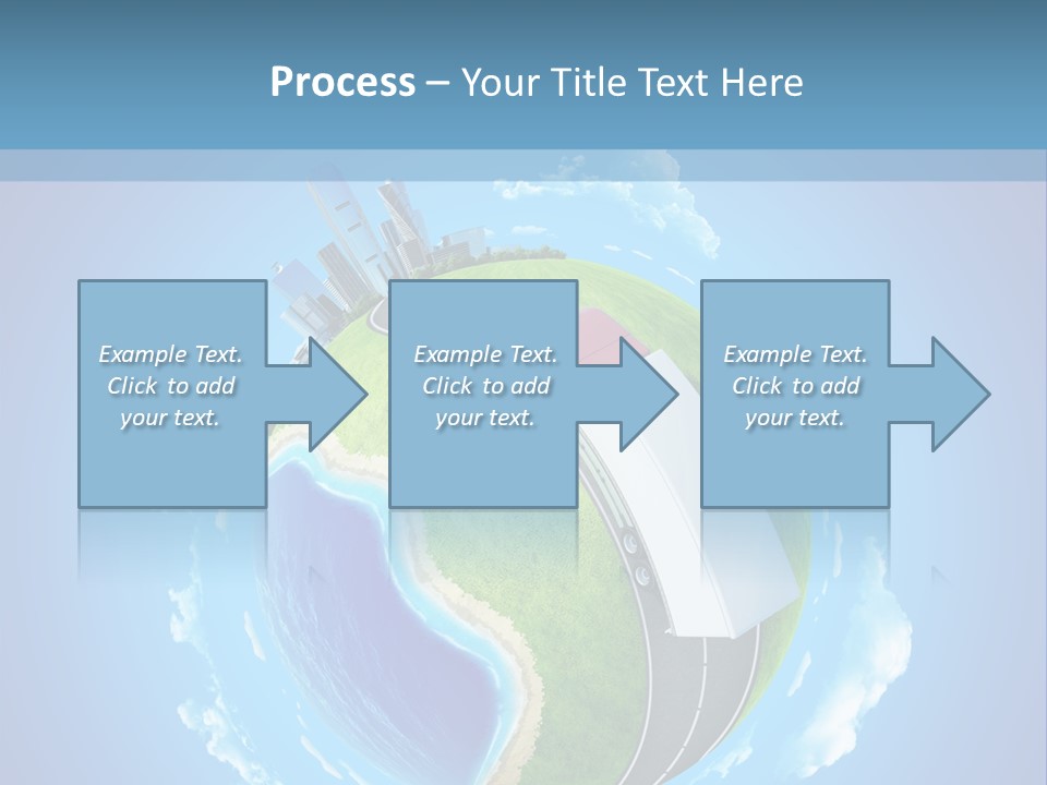 Planet Blue Summer PowerPoint Template