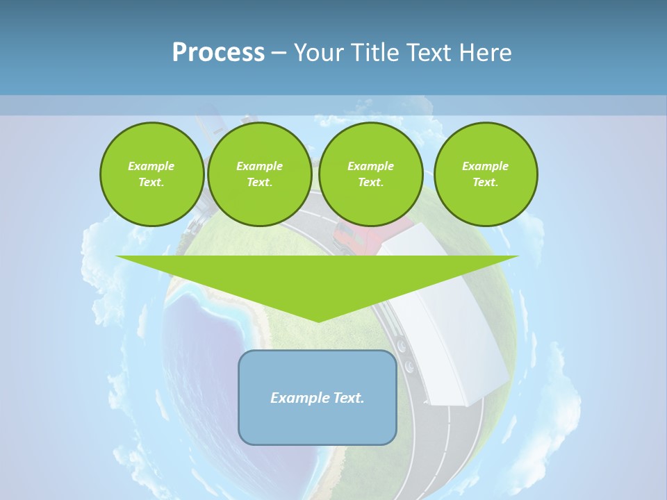 Planet Blue Summer PowerPoint Template