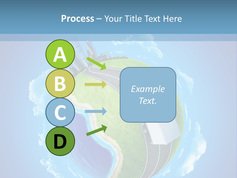 Planet Blue Summer PowerPoint Template
